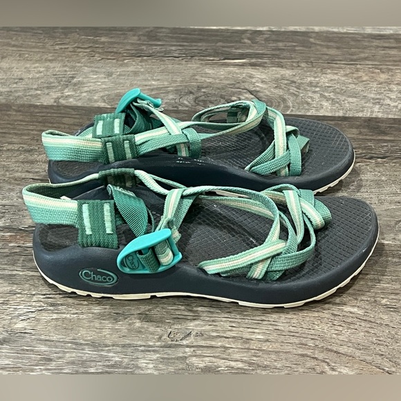 Chaco Green Strappy Sandals - Picture 5 of 5